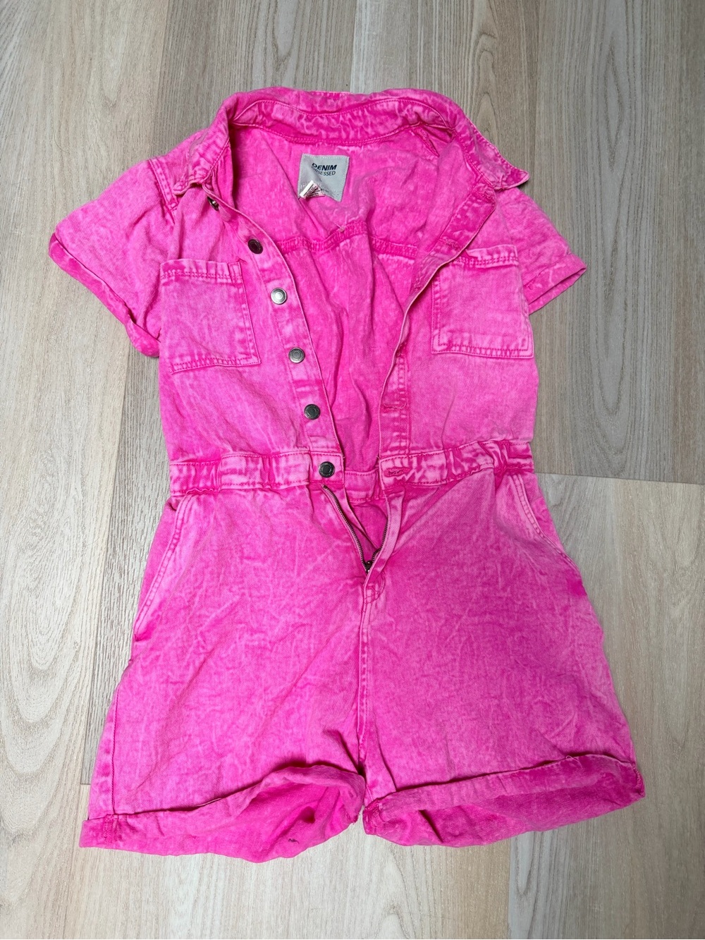 Pink Short Romper